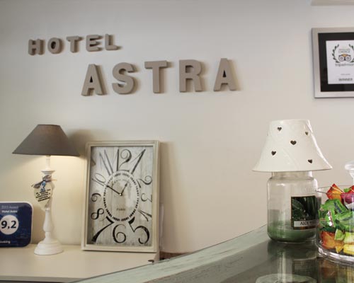 A detail of our sign